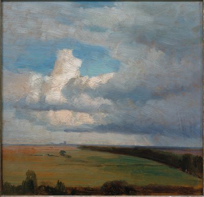 Krajina poblíž Mnichova od Carl Ludwig Seeger