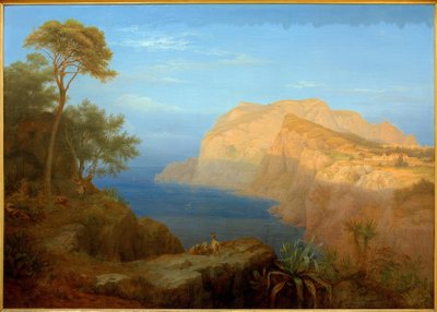 Capri při východu slunce od Carl Morgenstern