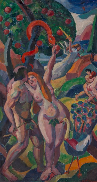 (Adam a Eva) od Carl Newman