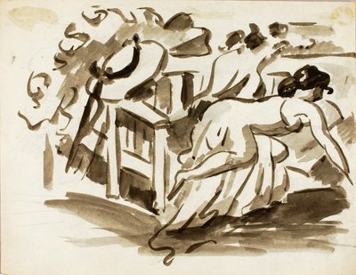 Ležící žena od Carl Newman