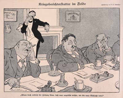 Váleční zpravodajové v terénu: Váleční zpravodajové v terénu“ od Carl Olof Petersen