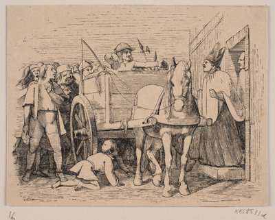 Jak Uglspil opravil zbožného biskupa od Carl Peter Theodor Rothweiler