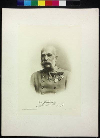 Rakouský císař František Josef I. od Carl Pietzner