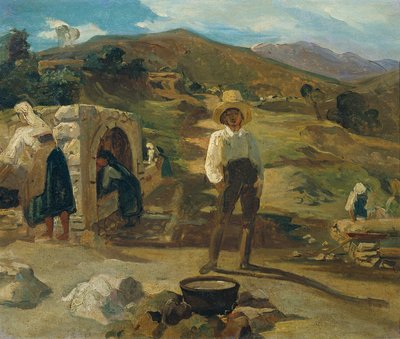 Italská krajina od Carl Rahl