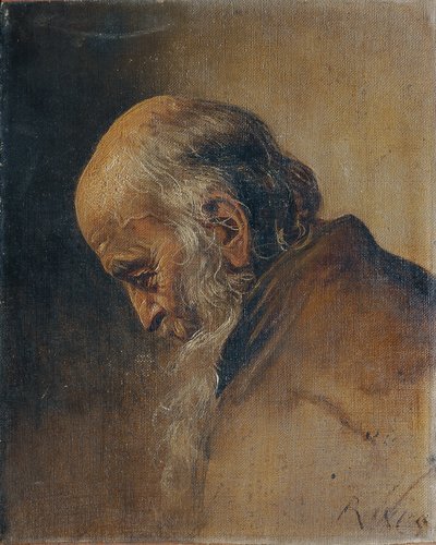 Studie starého muže od Carl Rahl