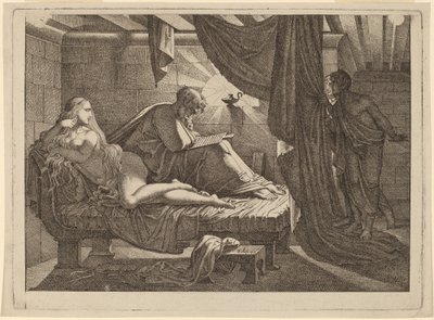 Xenokrates a Phryne od Carl Russ