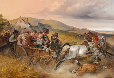 Svatební jízda od Carl Schindler