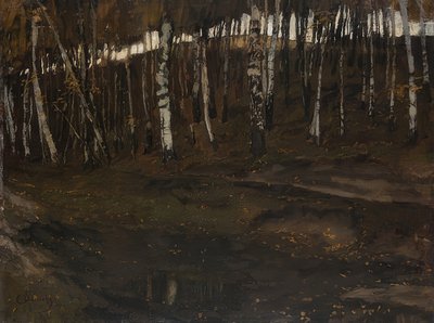 Birkenwald od Carl Schuch
