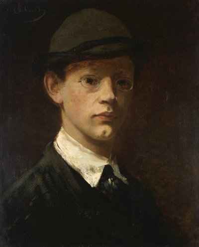 mužský portrét od Carl Schuch