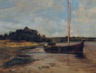 Plachetnice na Havle od Carl Schuch