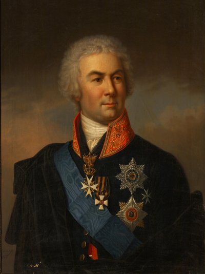 Portrét hraběte Petra Zavadovského 17391812, 1849 od Carl Schulz