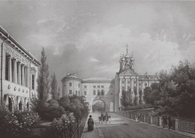 Císařské lyceum v Carskoje Selo, 50. léta 19. století od Carl Schulz