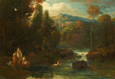 Koupající se ženy od Carl Spitzweg