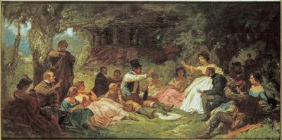 Piknik od Carl Spitzweg