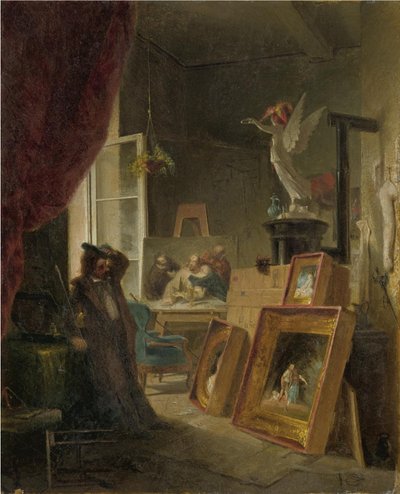 Malíř historie od Carl Spitzweg