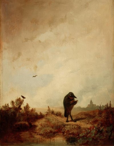 Havran od Carl Spitzweg