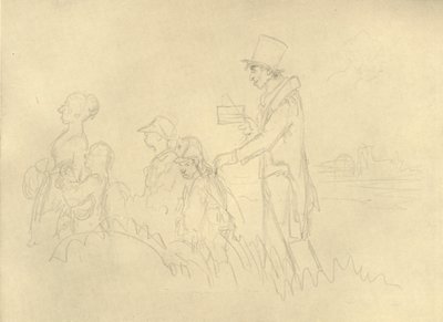 Židovský magistr, polovina konce 19. století, kolem roku 1924. od Carl Spitzweg