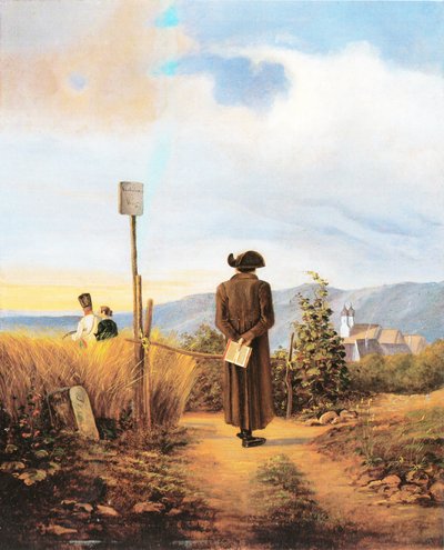 Zakázaná cesta od Carl Spitzweg