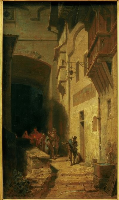 Scharwache od Carl Spitzweg