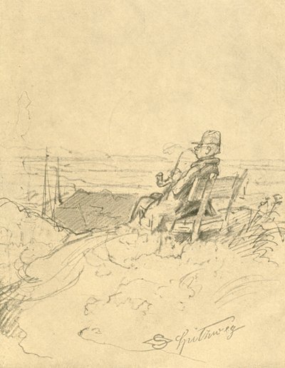 Po práci je dobrý odpočinek, polovina 19. století, c1924. od Carl Spitzweg
