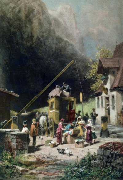 Pouze myšlenky jsou osvobozeny od cla od Carl Spitzweg