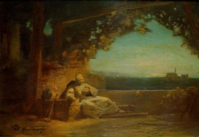 Rytíř Toggenburg od Carl Spitzweg
