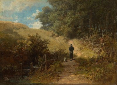 Sobotní odpoledne (ranní procházka vesnického faráře) od Carl Spitzweg