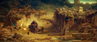 Pletení poustevník od Carl Spitzweg