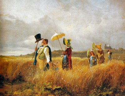Nedělní procházka od Carl Spitzweg