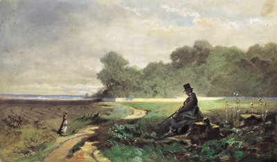 Nedělní lovec od Carl Spitzweg