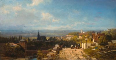 Před městem od Carl Spitzweg