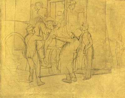 Vítejte, polovina konce 19. století, c1924. od Carl Spitzweg