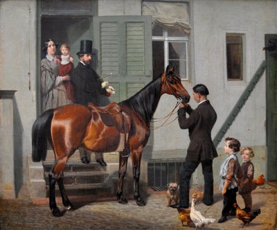 Jízda umělce od Carl Steffeck
