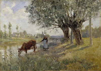 Krajina poblíž Grez-sur-Loing od Carl Tragardh