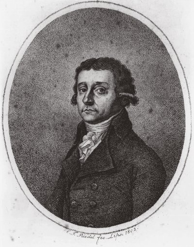 Antonio Salieri 1750-1825 od Carl Traugott Riedel