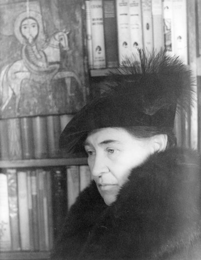 Willa Catherová (1873-1947) 22. ledna 1936 (čb fotografie) od Carl Van Vechten