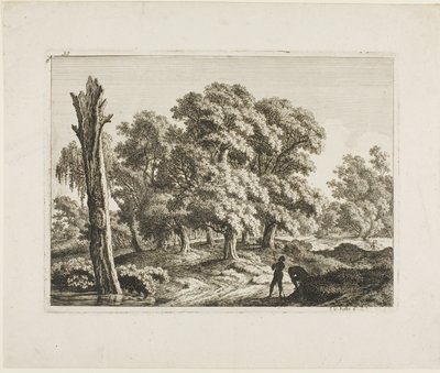 Krajina od Carl Wilhelm Kolbe, the elder