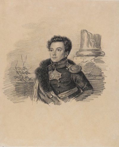 Portrét A.P. Butovského, mezi 1817 a 1826. od Carl von Hampeln