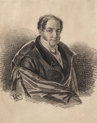 Portrét Alexandra Ivanoviče Lorera 1779-1824, 20. léta 19. století. od Carl von Hampeln