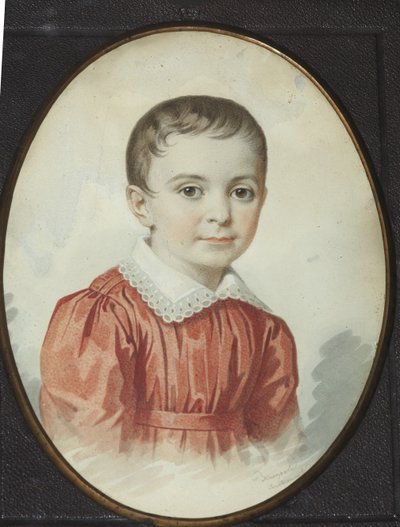 Portrét Eugenie Kochubey jako dítěte, 1849. od Carl von Hampeln