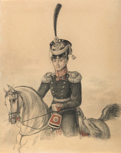 Portrét Nikolaje Alexandroviče Islenjeva 1785-1851, konec 10. let 19. století. od Carl von Hampeln