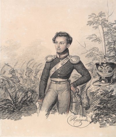 Portrét Pavla Kotlubitského, konec 10. let 19. století. od Carl von Hampeln