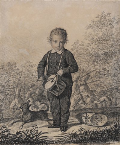 Portrét Timofey Korsakova, počátek 20. let 19. století. od Carl von Hampeln