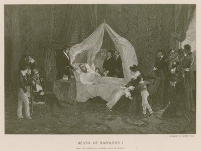 Smrt Napoleona I od Carl von Steuben