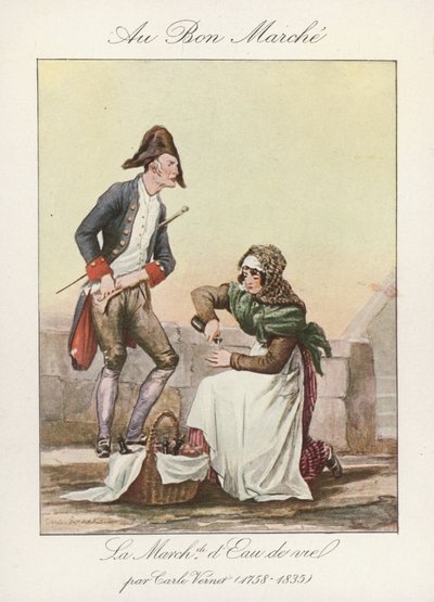 Obchodník s vodou života od Carle Vernet