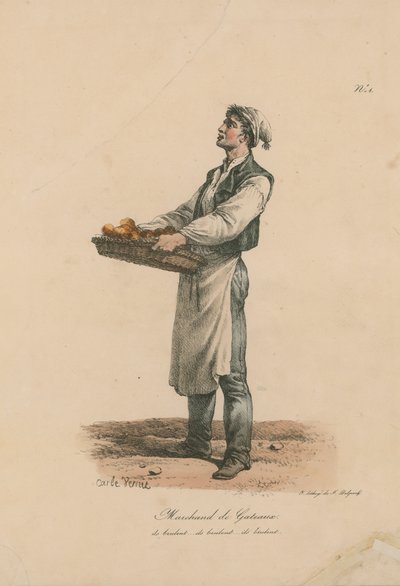Prodejce dortů od Carle Vernet