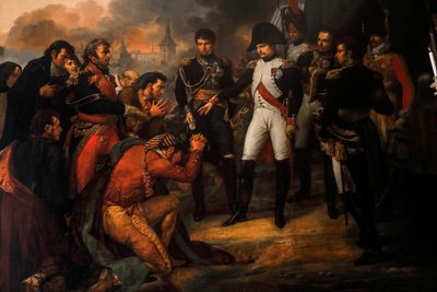 Napoleon před Madridem v roce 1808 od Carle Vernet