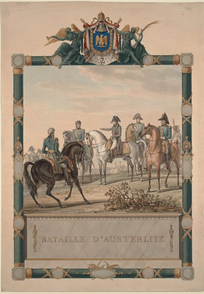 Bitva u Slavkova 2. prosince 1805 1805 od Carle Vernet