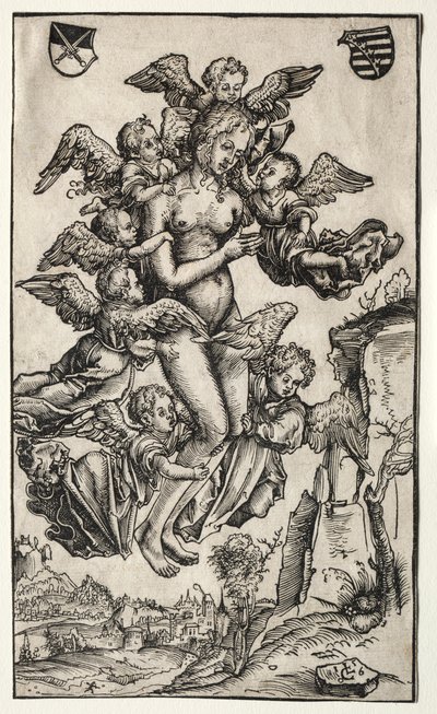 Extáze svaté Máří Magdaleny od Carle Vernet