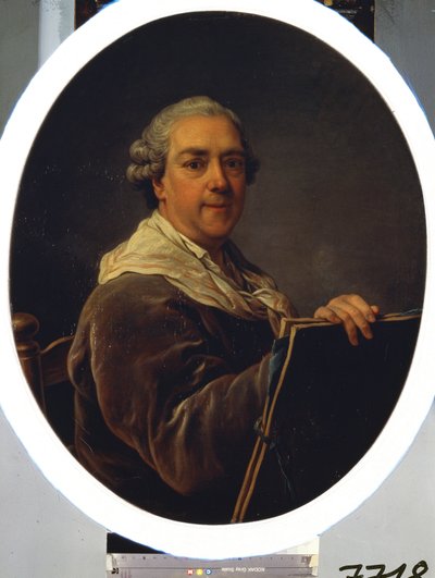 Autoportrét. Obraz Carla Van Loo (1705-1765). Olej na plátně, 87,5 x 71,5 cm od Carle van Loo